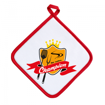 Topflappen "Champion"